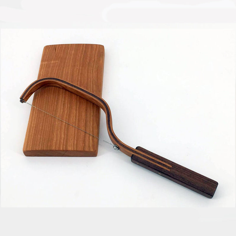 Cheese Board, 7 x 10, Wire Cutter/Cheese Slicer, Wenge & Red Oak Woo –  Thomas Fine Woodworks