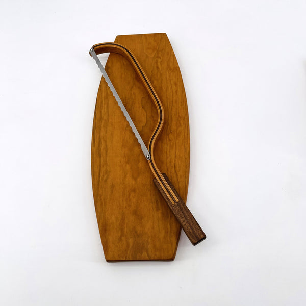 Bread Knife, Bread Board, Fiddle Bow Bread Knife, Wood Bread Knife, Kitchen Knives, Kitchen Utensils