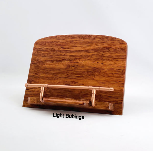 Cookbook Stand, Tablet Stand, Recipe Book Holder, IPad & Stylus Holder, Copper Cookbook Stand, Kitchen Décor, Book Stand