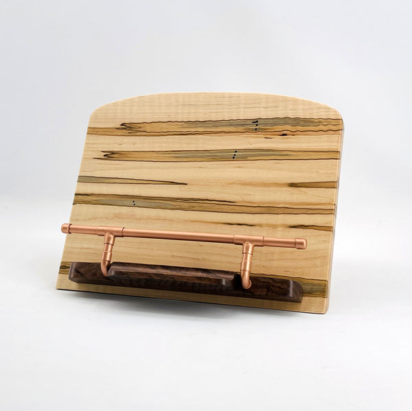 Cookbook Stand, Tablet Stand, Recipe Book Holder, IPad & Stylus Holder, Copper Cookbook Stand, Kitchen Décor, Book Stand