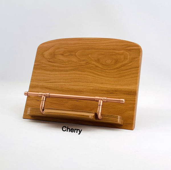 Cookbook Stand, Tablet Stand, Recipe Book Holder, IPad & Stylus Holder, Copper Cookbook Stand, Kitchen Décor, Book Stand