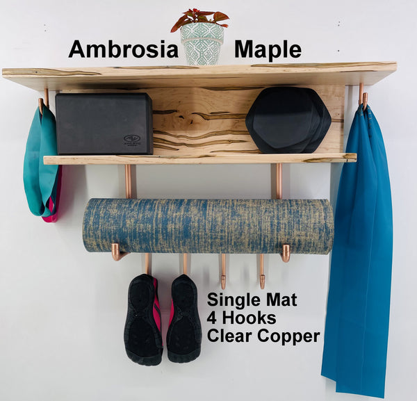 Yoga Mat Rack, Yoga Accessory Rack, Spa & Relaxation, Yoga Accessories, Exercise Equipment