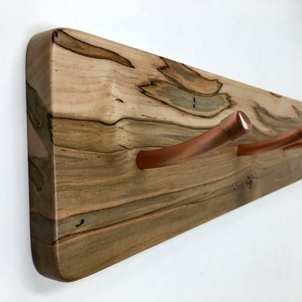 Coat Rack, Modern Coat Rack, Wall mount coat rack, Coat hook, Racks , Coat Rack with Curved Copper Hooks, Entryway Coat Rack