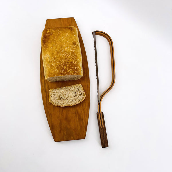 Bread Knife, Bread Board, Fiddle Bow Bread Knife, Wood Bread Knife, Kitchen Knives, Kitchen Utensils