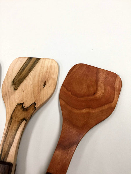 Small wood scoop, wood kitchen utensil, wooden scoop, ice cream scooper, serving spoon, wood spatula, wooden spade wood spoon, spatula