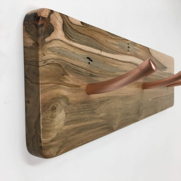 Coat Rack, Modern Coat Rack, Wall mount coat rack, Coat hook, Racks , Coat Rack with Curved Copper Hooks, Entryway Coat Rack