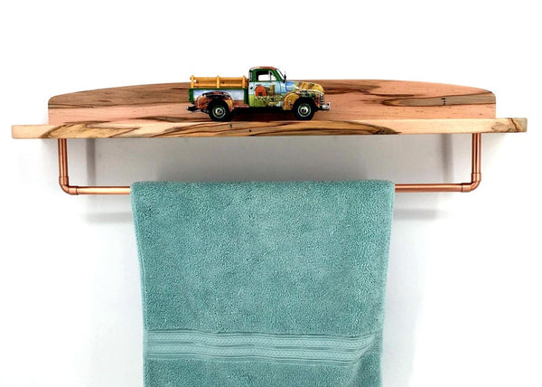 Bathroom Towel Rack, Towel Holder, Towel Rod, Modern Towel Rack, Bathroom Decor, Wall Shelf