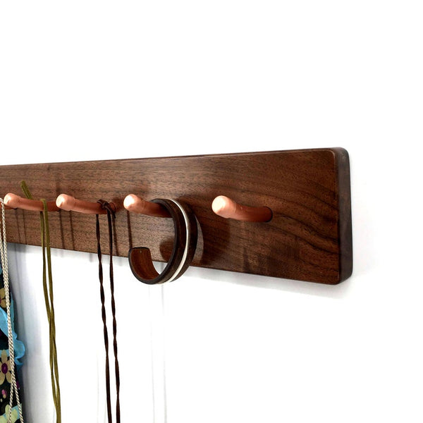 Necklace Organizer, Key Organizer, Wall Mount, Jewelry Rack, Key Rack, Necklace Rack,  Wall Mount Jewelry Rack