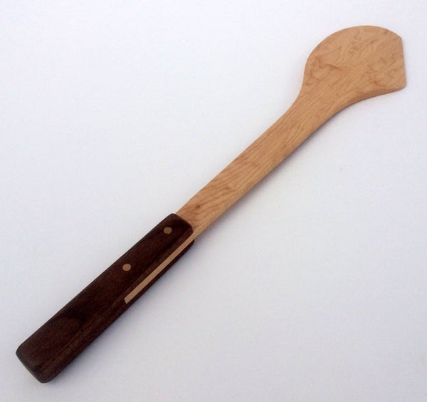 Wood kitchen utensil, saute tool, wooden spatula, stirring spatula, roux spatula, roux spoon, sauté spoon, roux paddle, foodie gift
