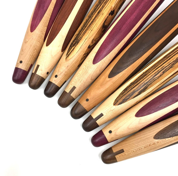 Handmade Exotic Hardwood French Rolling Pin: Chef Gift