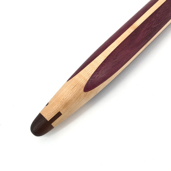Handmade Exotic Hardwood French Rolling Pin: Chef Gift