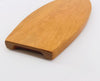 Handmade Fiddle Bow Bread Knife and Board Set, Walnut, Cherry & Maple