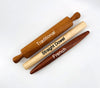 Handcrafted Wooden Rolling Pin: French, Traditional & Straight Dowel Styles