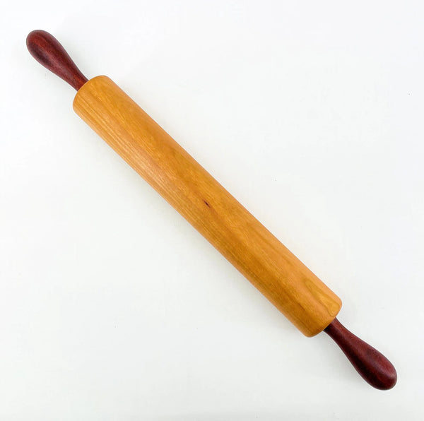 Traditional Rolling Pins with Revolving Handles