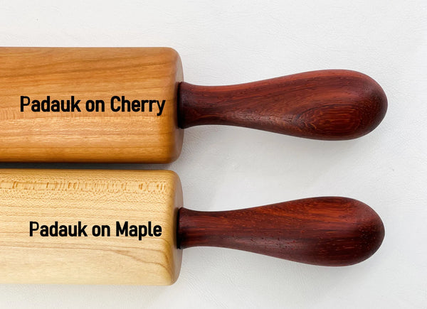 Traditional Rolling Pins with Revolving Handles