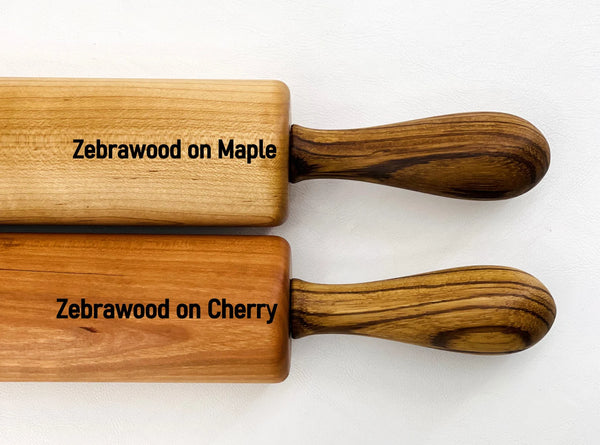 Traditional Rolling Pins with Revolving Handles