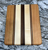 Handmade Cherry, Maple, Walnut Wood Cutting Board