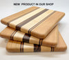 Handmade Cherry, Maple, Walnut Wood Cutting Board