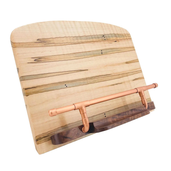 Cookbook Stand, Tablet Stand, Recipe Book Holder, IPad & Stylus Holder, Copper Cookbook Stand, Kitchen Décor, Book Stand