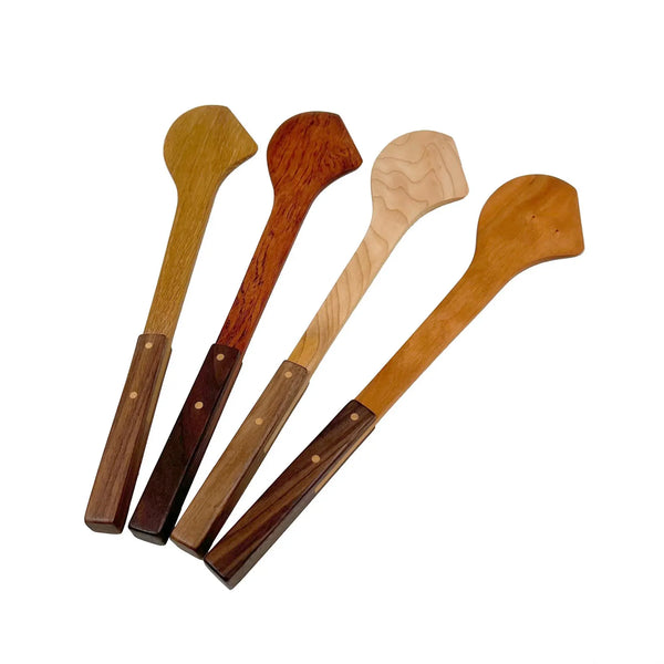 Wood kitchen utensil, saute tool, wooden spatula, stirring spatula, roux spatula, roux spoon, sauté spoon, roux paddle, foodie gift