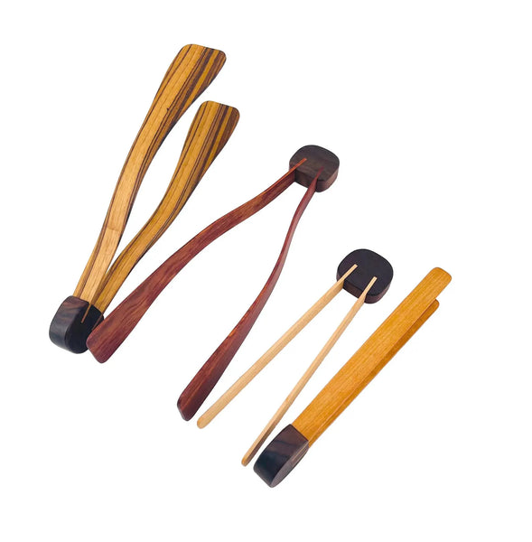 Wood salad tongs, salad servers, pastry server, kitchen utensil,s, wood tongs, serving tongs, housewarming gift