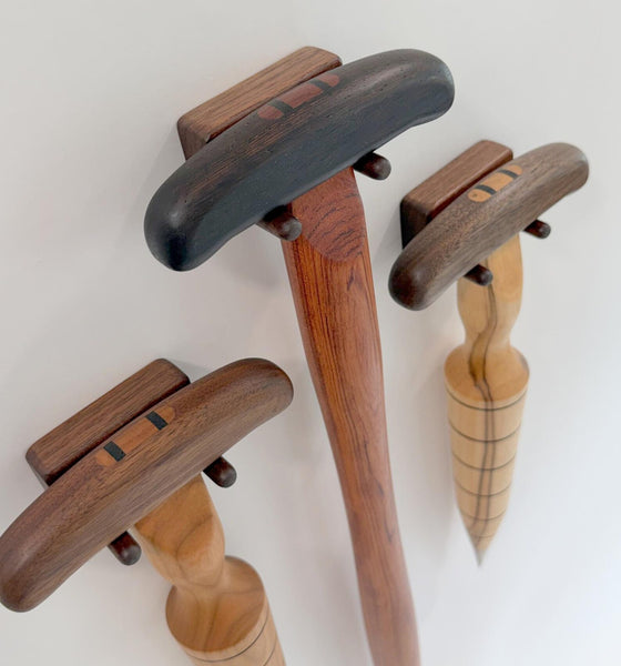 Wooden Garden Dibber, Seed & Bulb Planter