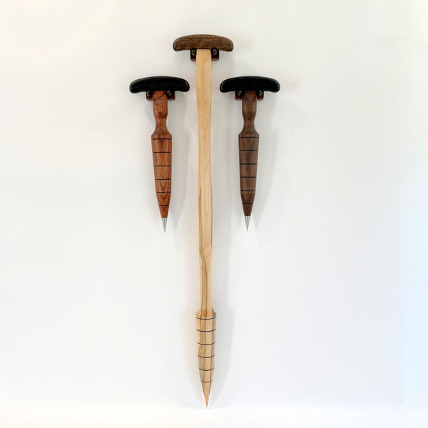 Wooden Garden Dibber, Seed & Bulb Planter