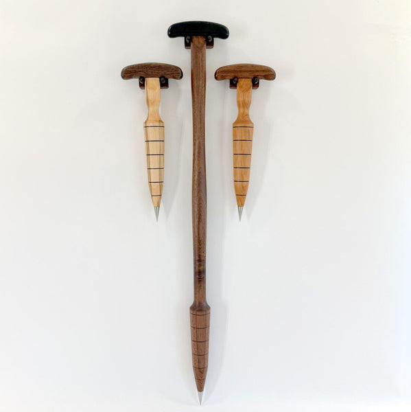 Wooden Garden Dibber, Seed & Bulb Planter
