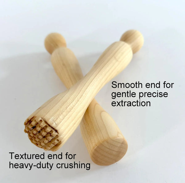 Wooden muddler, Cocktail Muddler