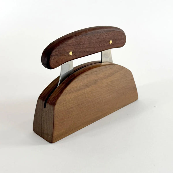 Ulu chopping Bowl and Knife, Extra capacity Bowl
