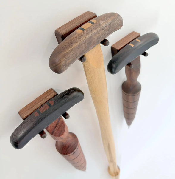 Wooden Garden Dibber, Seed & Bulb Planter