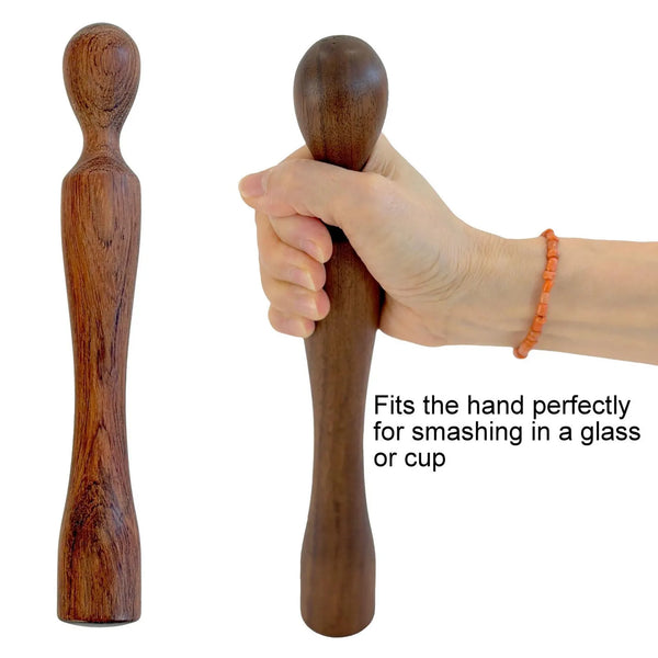 Wooden muddler, Cocktail Muddler