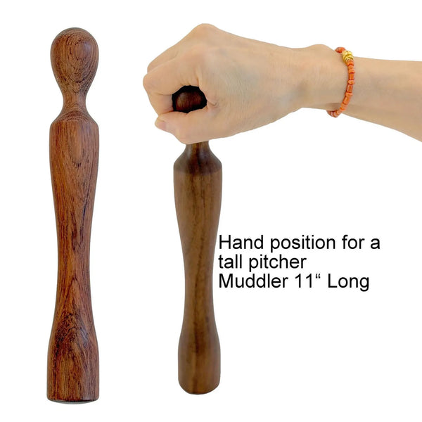 Wooden muddler, Cocktail Muddler