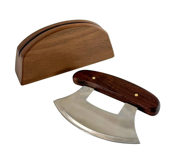Ulu Knife &amp; Holder