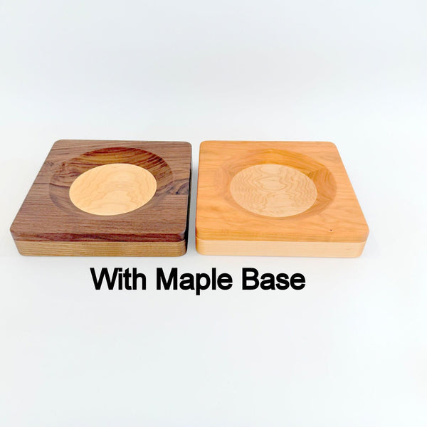 Ulu Bowl - Knife & Holder, Extra Bowl Capacity, Reversible