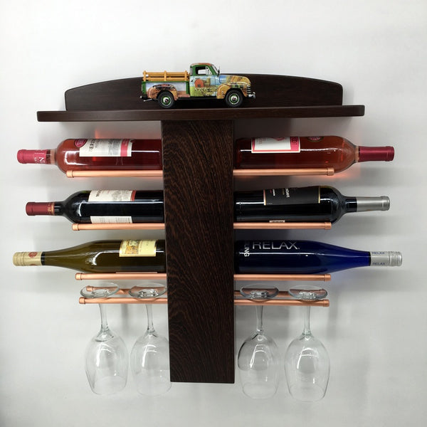 Wine Rack, Wall Mount Wine Rack, Wine Bottle Holder, Wine Glass Holder, Wine Storage, Wine Lovers, Wine Accessories