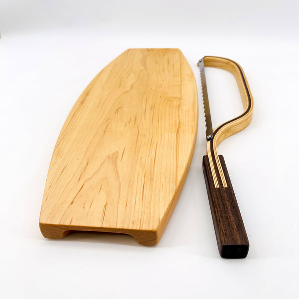 Bread Knife, Bread Board, Fiddle Bow Bread Knife, Wood Bread Knife, Kitchen Knives, Kitchen Utensils
