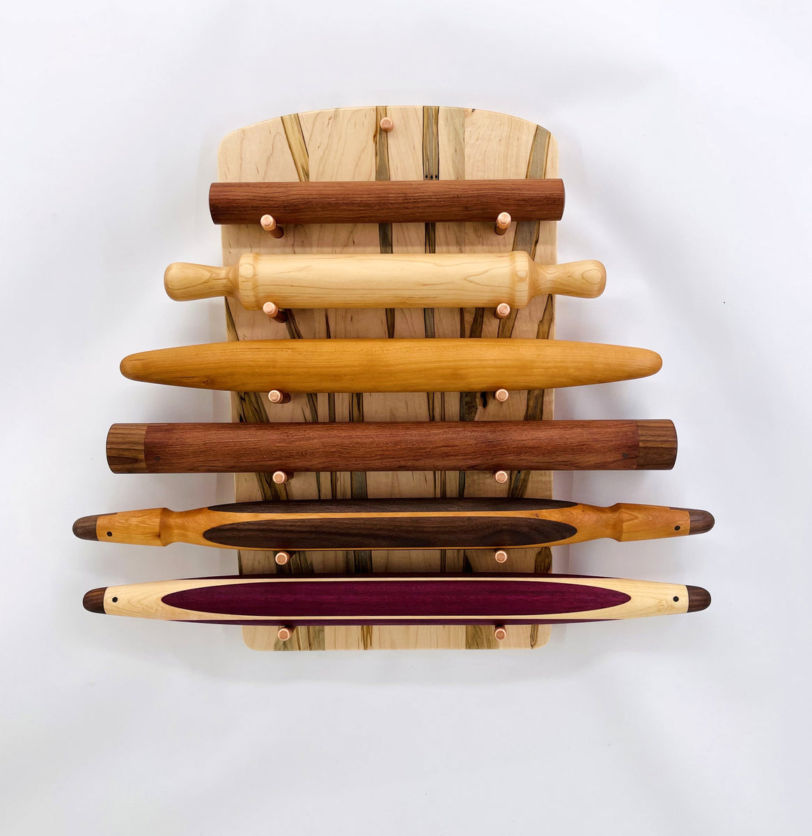 Rolling Pin Holder, Rolling Pin Rack, Wall Mount Rolling Pin Holder, R ...