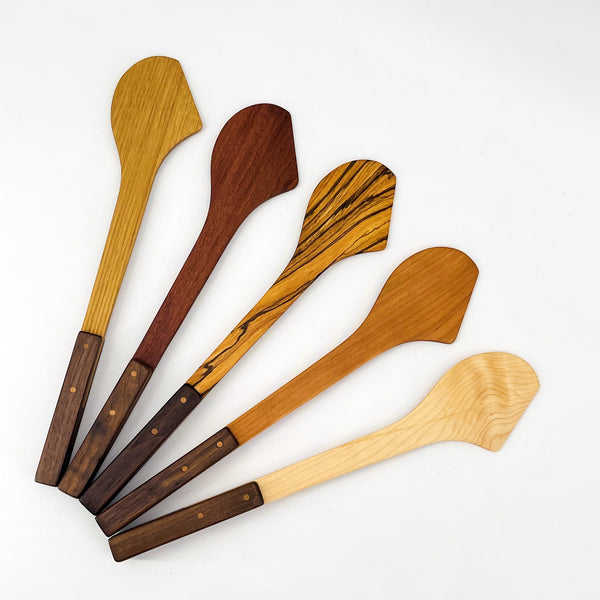 Wood kitchen utensil, saute tool, wooden spatula, stirring spatula, roux spatula, roux spoon, sauté spoon, roux paddle, foodie gift