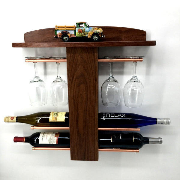 Wine Rack, Wall Mount Wine Rack, Wine Bottle Holder, Wine Glass Holder, Wine Storage, Wine Lovers, Wine Accessories