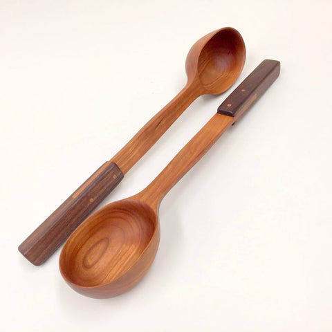 Wood ladle, large soup ladle, large wood spoon,, wood serving spoon, cooking ladle, wood kitchen utensil housewarming gift