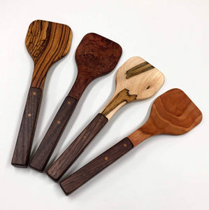 Small wood scoop, wood kitchen utensil, wooden scoop, ice cream scooper, serving spoon, wood spatula, wooden spade wood spoon, spatula