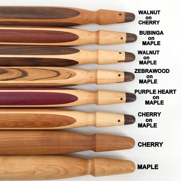 FRENCH - AMERICAN Rolling Pin, French Rolling Pin, American Rolling Pin, Wood Rolling Pin,  Pastry Tools, Wedding Gift, Cooking Utensils
