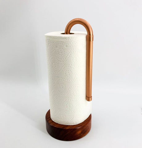Paper Towel Holder, Counter Paper Towel Holder, Kitchen Decor,  Copper Paper Towel Holder, Kitchen And Dining